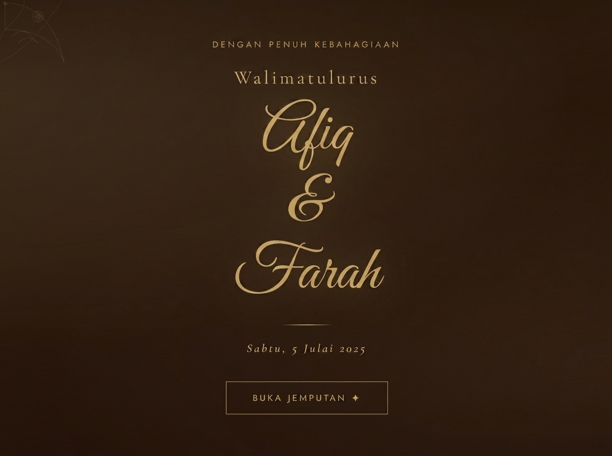 Afiq & Farah