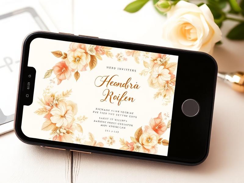Digital Wedding Invitations