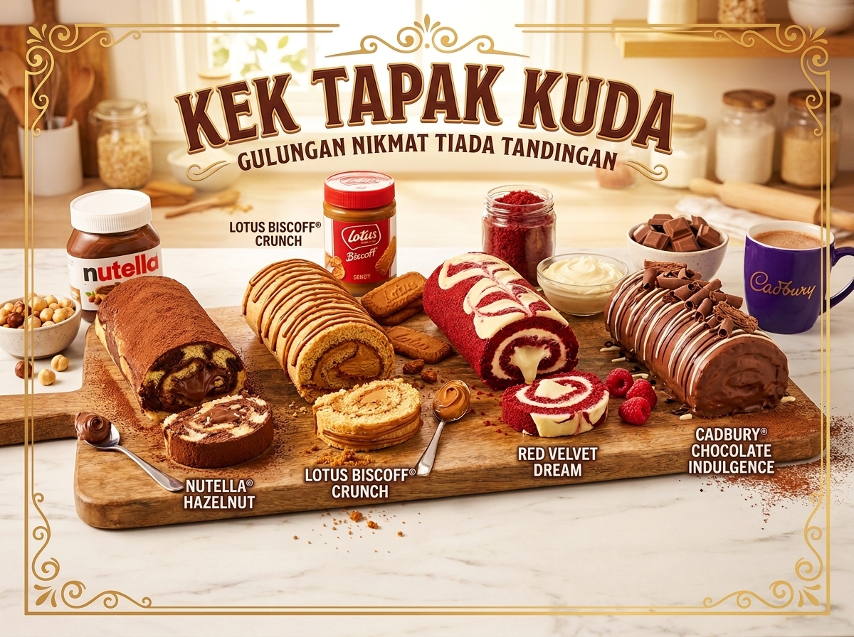 Kek Tapak Kuda Premium